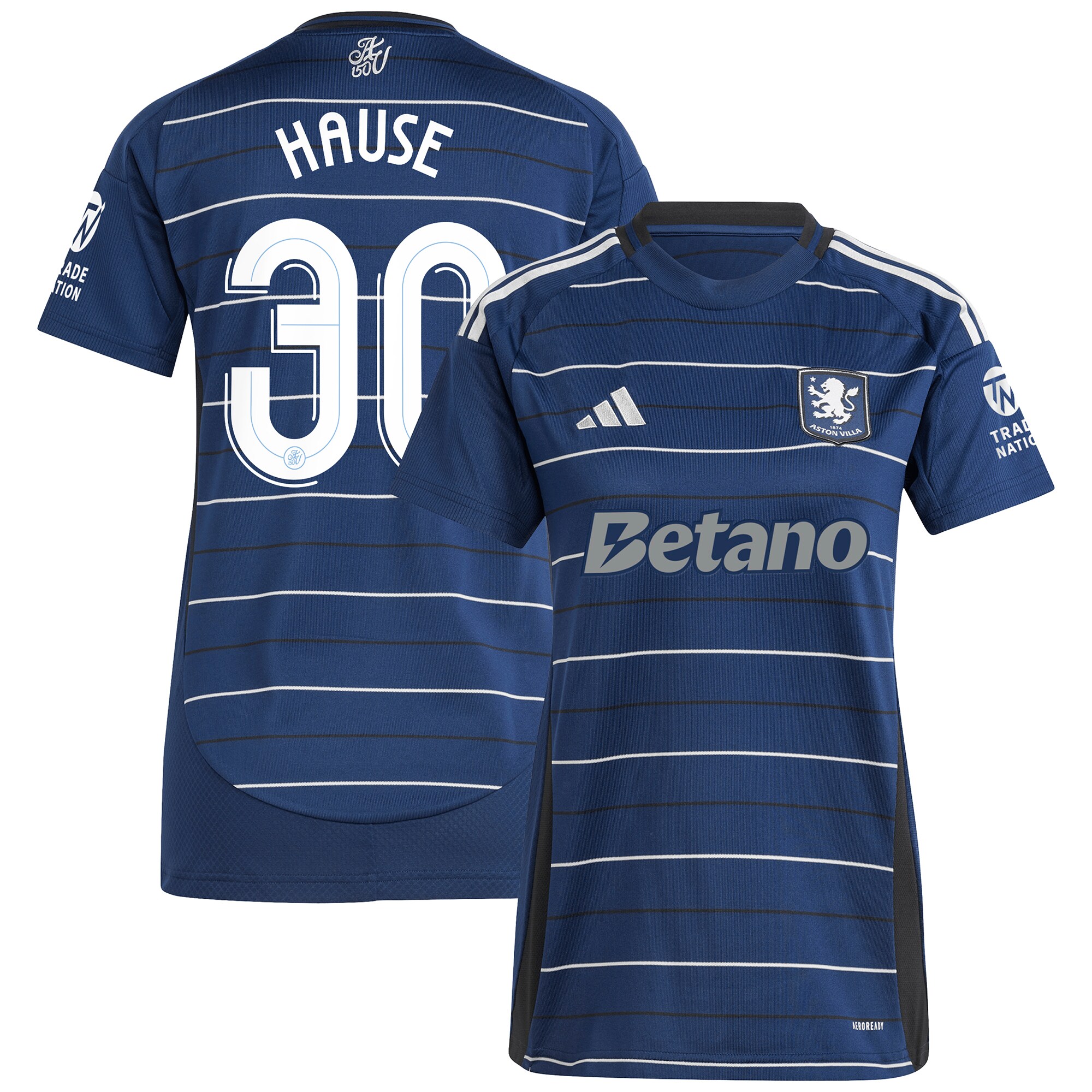 aston villa adidas third shirt 2024-25 – womens with hause 30 cup printing Collection | Aston Villa Fan Shop