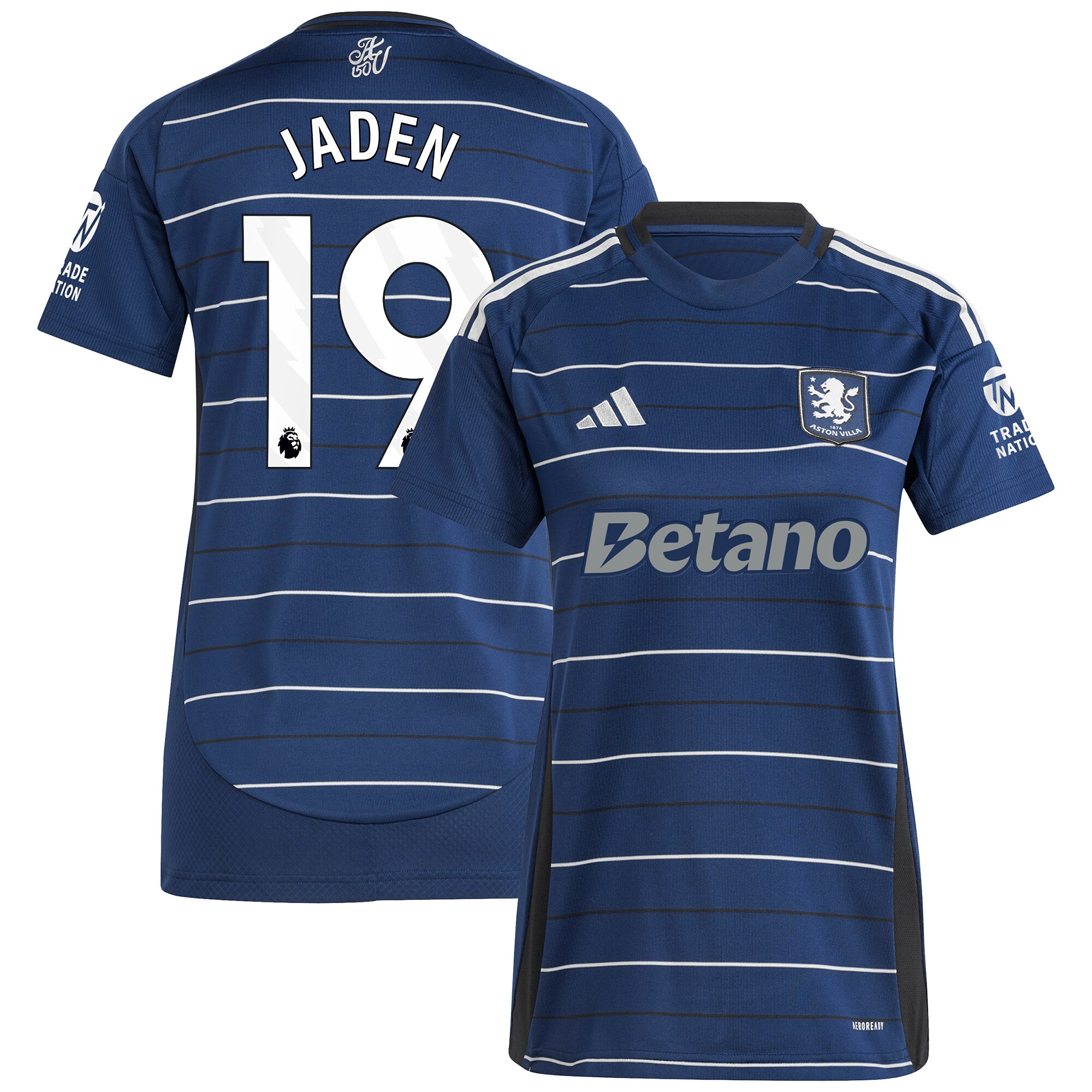 aston villa adidas third shirt 2024-25 – womens with jaden 19 printing Collection | Aston Villa Fan Shop