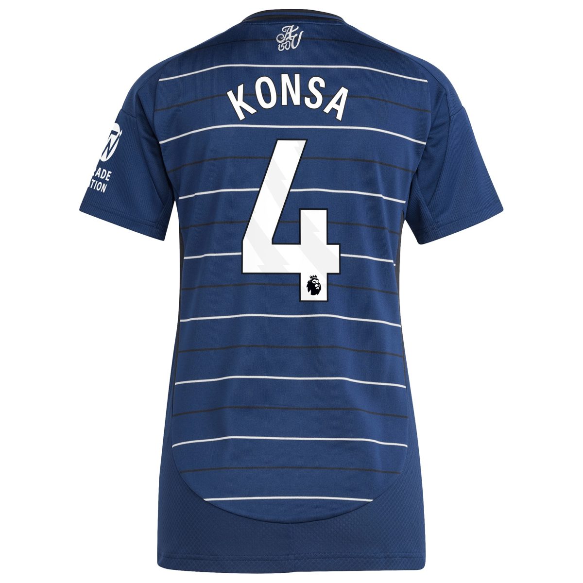 aston villa adidas third shirt 2024-25 – womens with konsa 4 printing Collection | Aston Villa Fan Shop