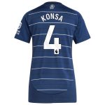 aston villa adidas third shirt 2024-25 – womens with konsa 4 printing Collection | Aston Villa Fan Shop