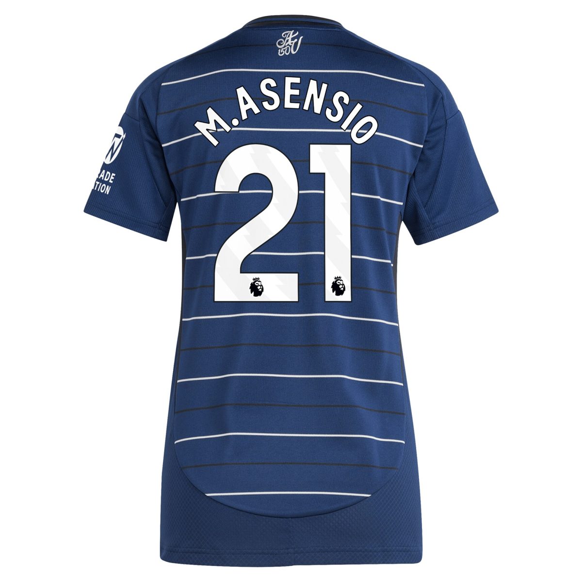 aston villa adidas third shirt 2024-25 – womens with m.asensio 21 printing Collection | Aston Villa Fan Shop