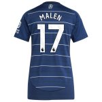 aston villa adidas third shirt 2024-25 – womens with malen 17 printing Collection | Aston Villa Fan Shop