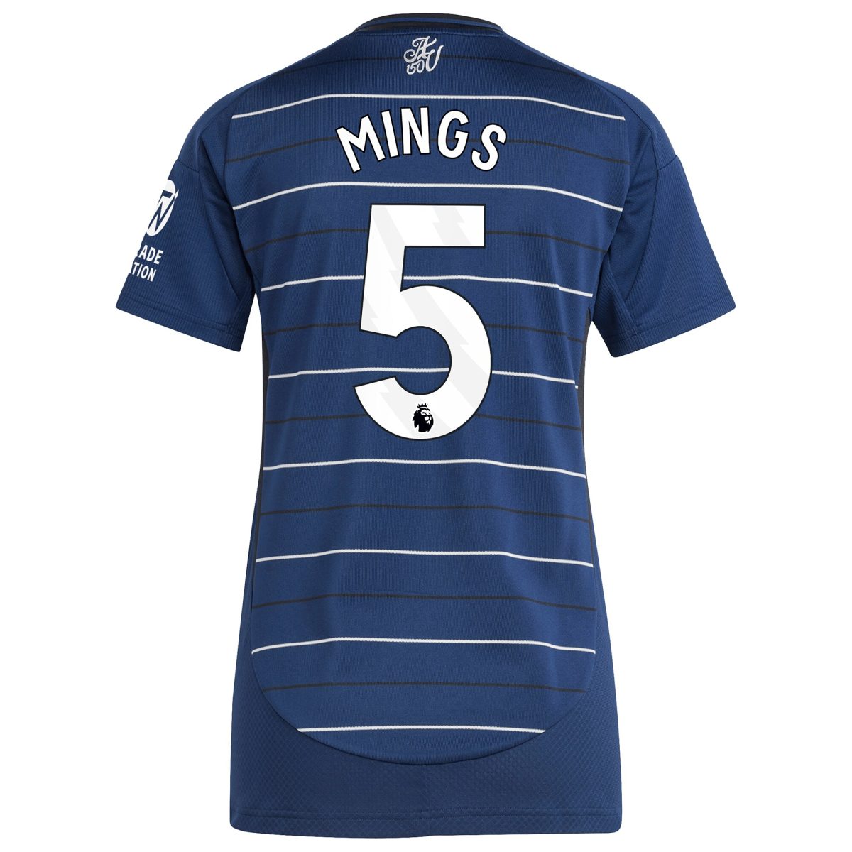 aston villa adidas third shirt 2024-25 – womens with mings 5 printing Collection | Aston Villa Fan Shop