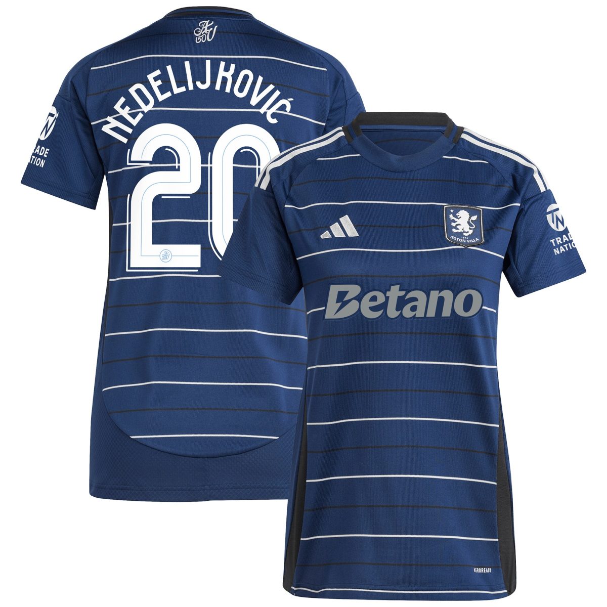 aston villa adidas third shirt 2024-25 – womens with nedeljković 20 cup printing Collection | Aston Villa Fan Shop