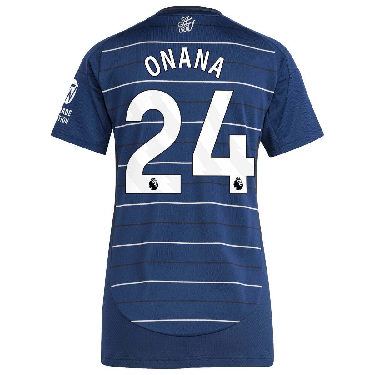 aston villa adidas third shirt 2024-25 – womens with onana 24 printing Collection | Aston Villa Fan Shop