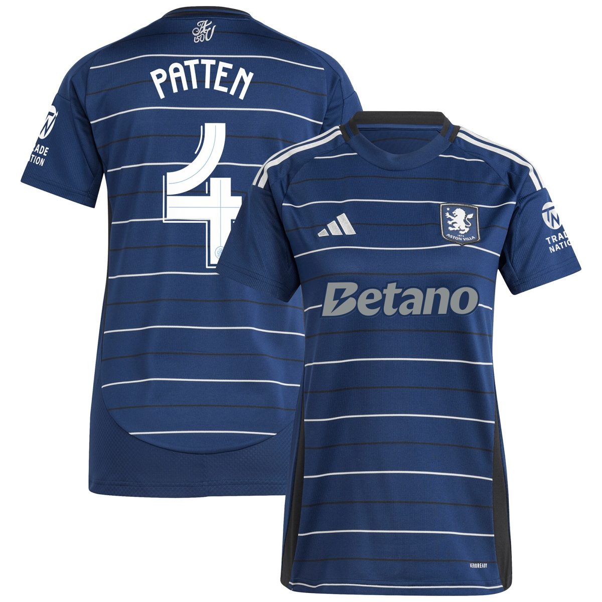 aston villa adidas third shirt 2024-25 – womens with patten 4 cup printing Collection | Aston Villa Fan Shop