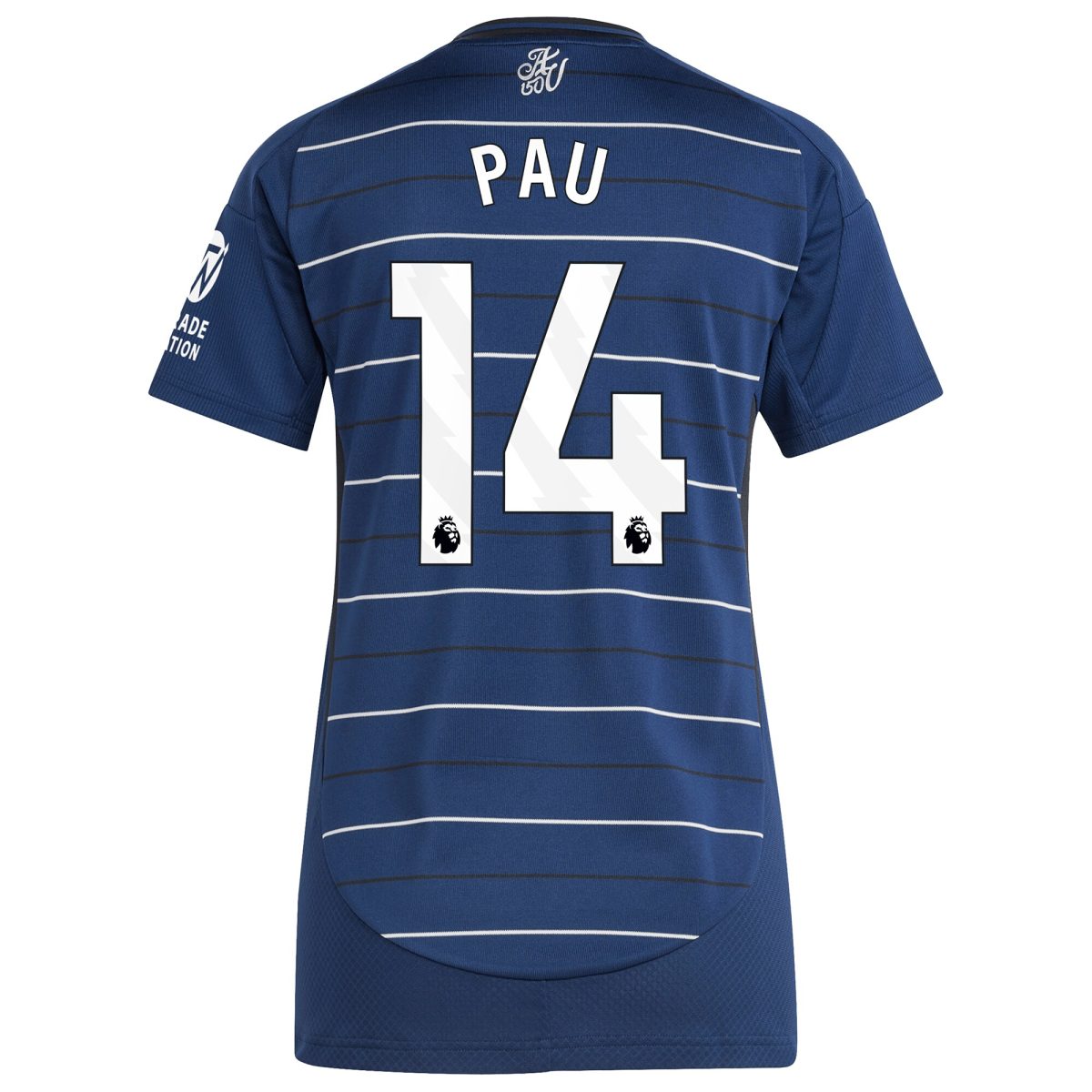 aston villa adidas third shirt 2024-25 – womens with pau 14 printing Collection | Aston Villa Fan Shop