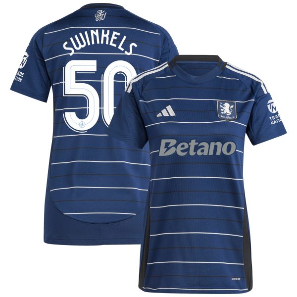 aston villa adidas third shirt 2024-25 – womens with swinkels 50 cup printing Collection | Aston Villa Fan Shop