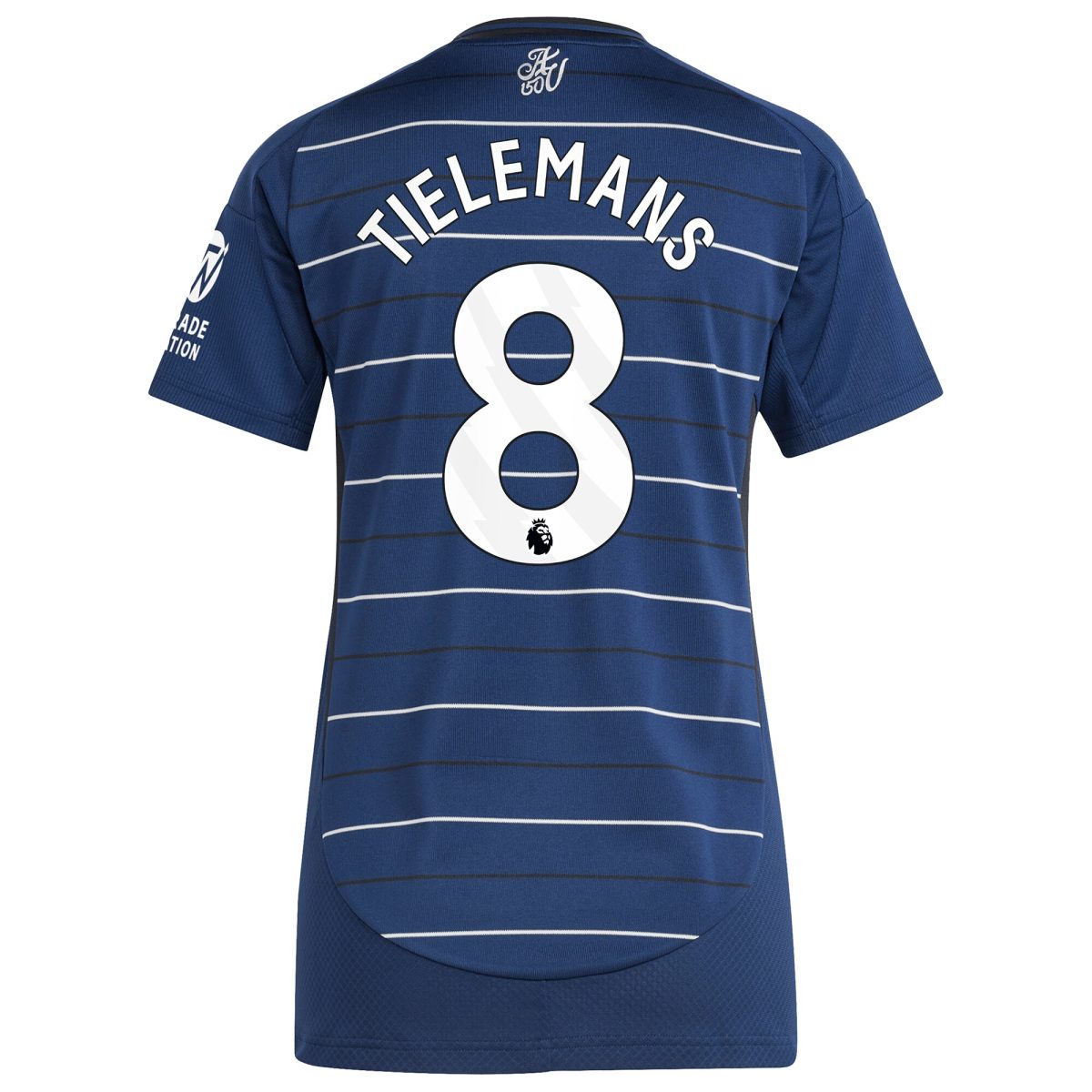 aston villa adidas third shirt 2024-25 – womens with tielemans 8 printing Collection | Aston Villa Fan Shop
