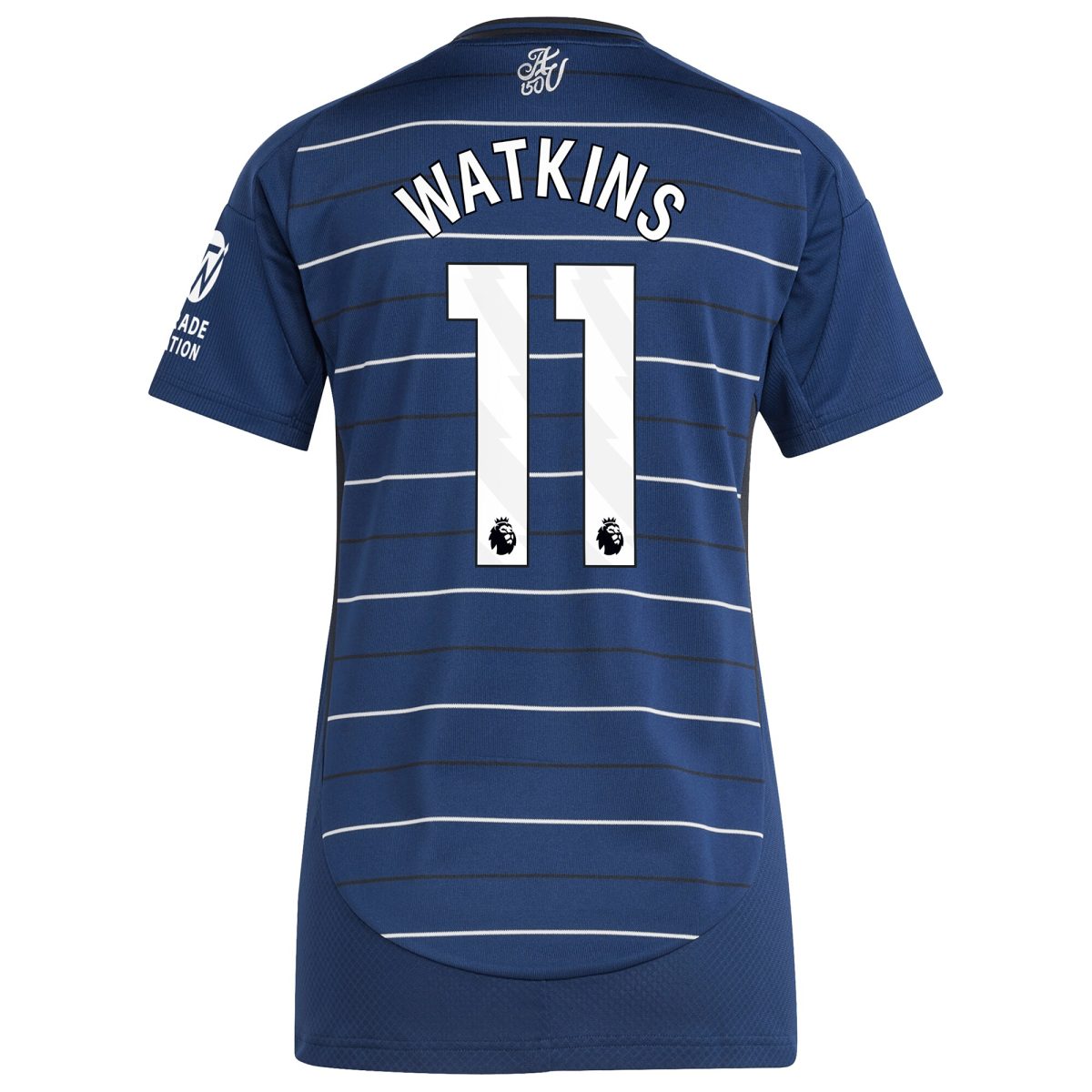 aston villa adidas third shirt 2024-25 – womens with watkins 11 printing Collection | Aston Villa Fan Shop