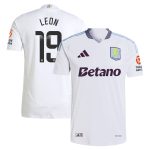 aston villa adidas wsl away authentic shirt 2024-25 with leon 19 printing Collection | Aston Villa Fan Shop