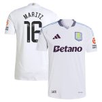 aston villa adidas wsl away authentic shirt 2024-25 with maritz 16 printing Collection | Aston Villa Fan Shop