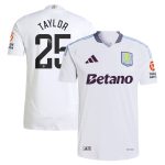 aston villa adidas wsl away authentic shirt 2024-25 with taylor 25 printing Collection | Aston Villa Fan Shop