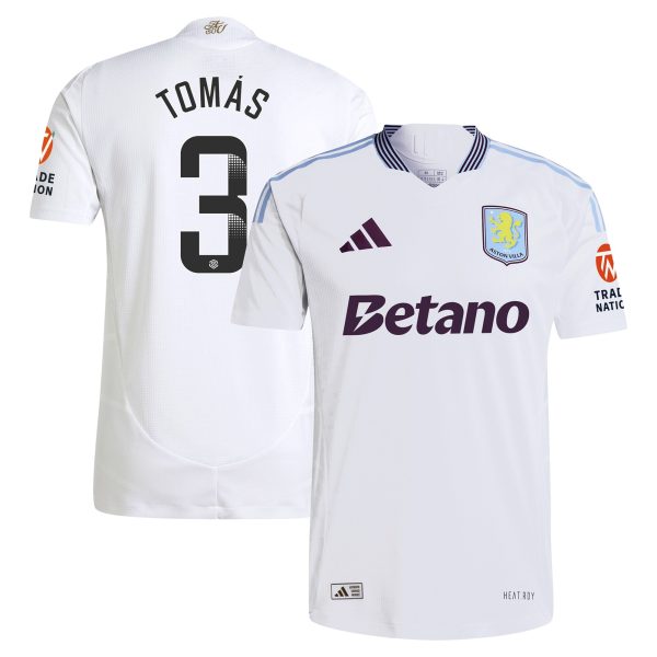 aston villa adidas wsl away authentic shirt 2024-25 with tomás 3 printing Collection | Aston Villa Fan Shop