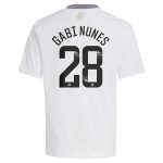 aston villa adidas wsl away shirt 2024-25 – kids with gabi nunes 28 printing Collection | Aston Villa Fan Shop