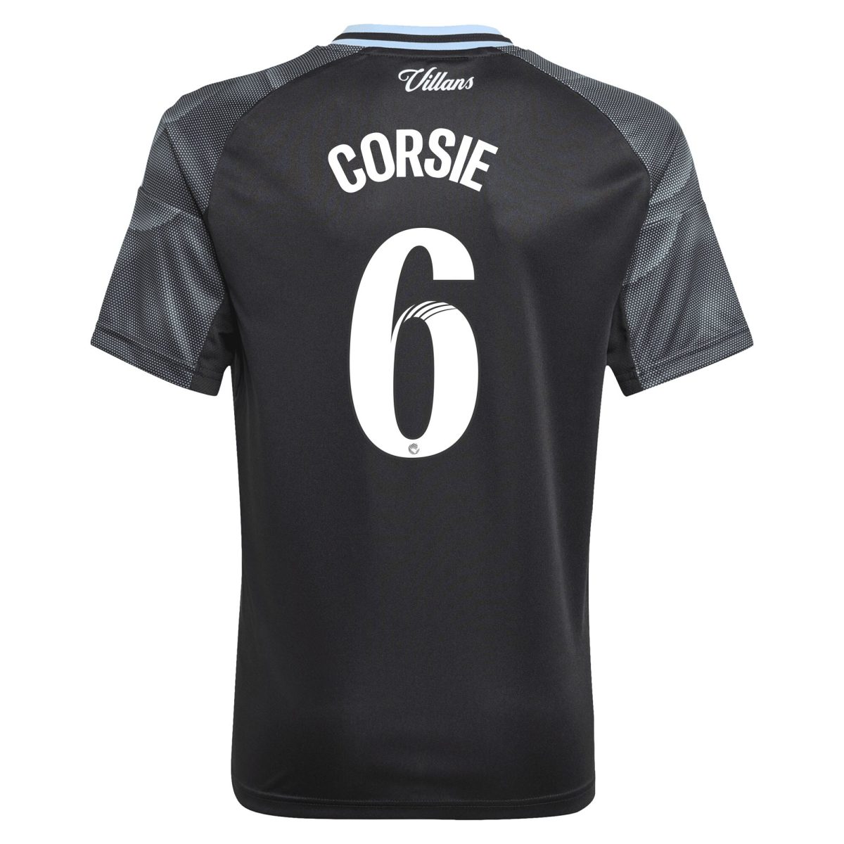 aston villa adidas wsl away shirt 2025-26 – kids with corsie 6 printing Collection | Aston Villa Fan Shop