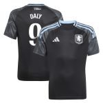 aston villa adidas wsl away shirt 2025-26 – kids with daly 9 printing Collection | Aston Villa Fan Shop