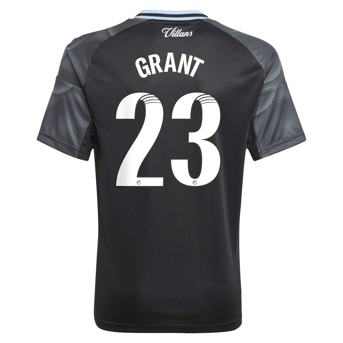 aston villa adidas wsl away shirt 2025-26 – kids with grant 23 printing Collection | Aston Villa Fan Shop
