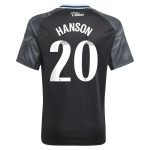 aston villa adidas wsl away shirt 2025-26 – kids with hanson 20 printing Collection | Aston Villa Fan Shop
