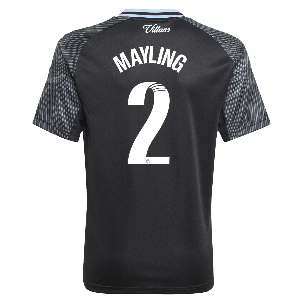 aston villa adidas wsl away shirt 2025-26 – kids with mayling 2 printing Collection | Aston Villa Fan Shop