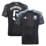aston villa adidas wsl away shirt 2025-26 – kids with staniforth 5 printing Collection | Aston Villa Fan Shop