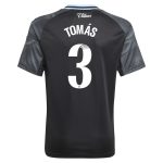 aston villa adidas wsl away shirt 2025-26 – kids with tomás 3 printing Collection | Aston Villa Fan Shop