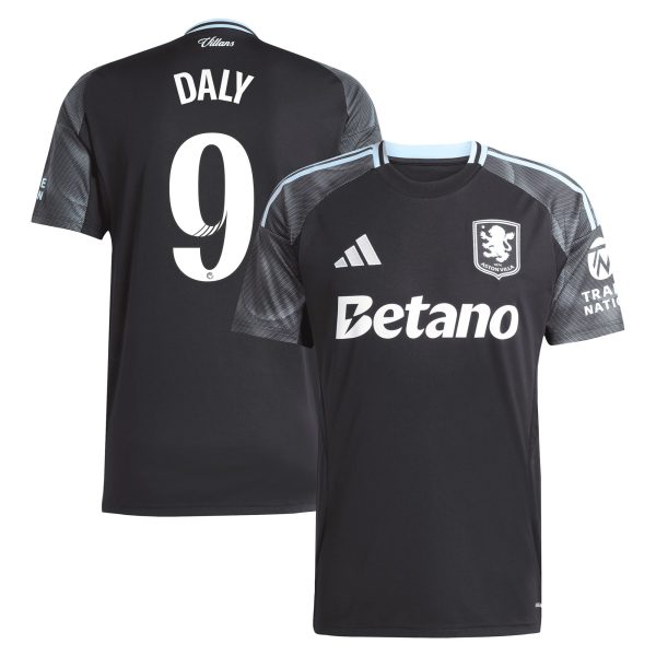 aston villa adidas wsl away shirt 2025-26 with daly 9 printing Collection | Aston Villa Fan Shop
