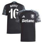 aston villa adidas wsl away shirt 2025-26 with maritz 16 printing Collection | Aston Villa Fan Shop