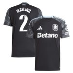 aston villa adidas wsl away shirt 2025-26 with mayling 2 printing Collection | Aston Villa Fan Shop