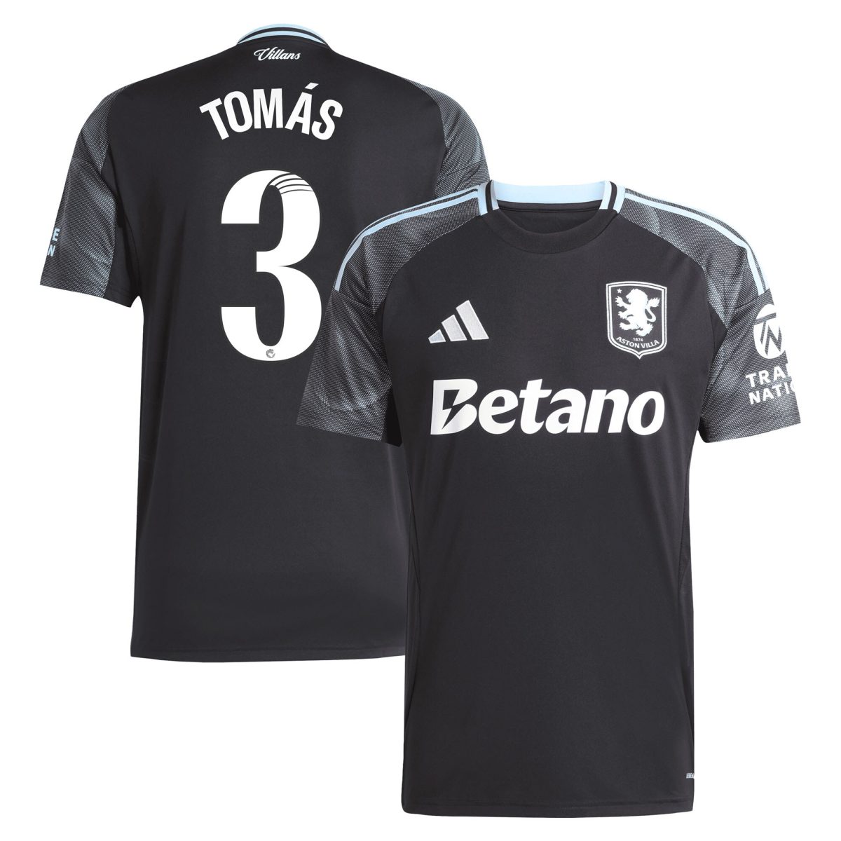 aston villa adidas wsl away shirt 2025-26 with tomás 3 printing Collection | Aston Villa Fan Shop