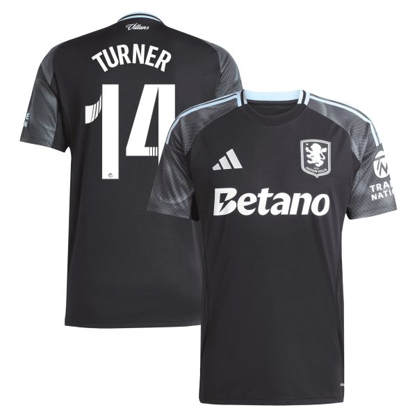 aston villa adidas wsl away shirt 2025-26 with turner 14 printing Collection | Aston Villa Fan Shop