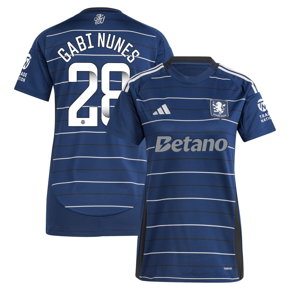aston villa adidas wsl third shirt 2024-25 – womens with gabi nunes 28 printing Collection | Aston Villa Fan Shop