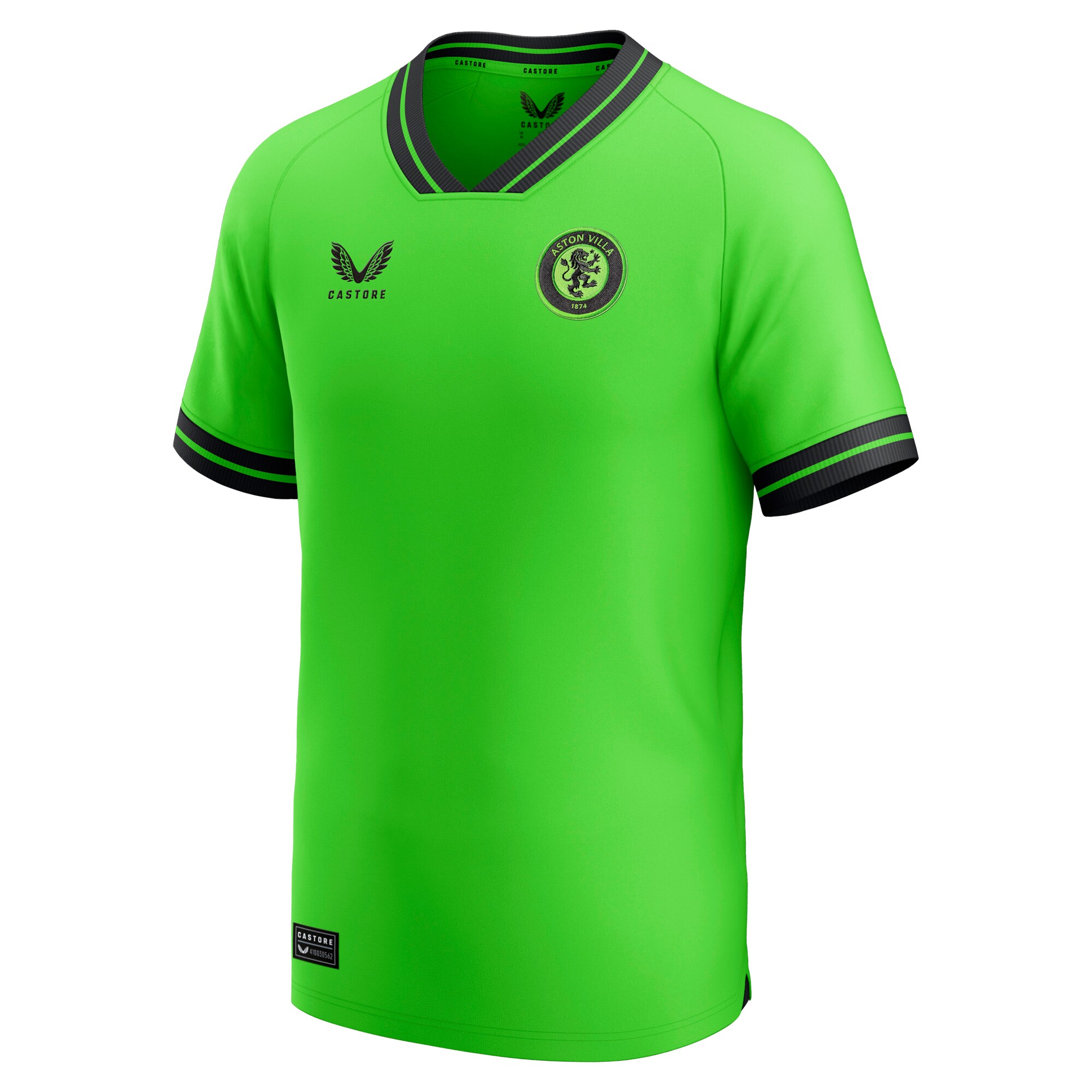 aston villa castore away goalkeeper shirt 2023-24 – kids with custom printing Collection | Aston Villa Fan Shop
