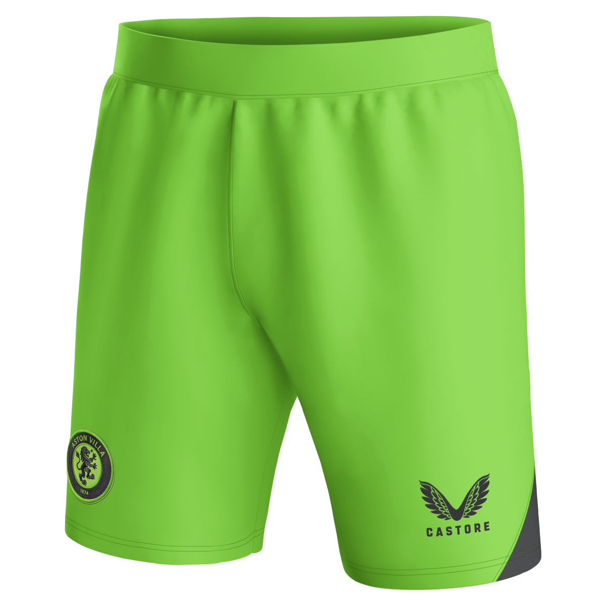 aston villa castore away goalkeeper shorts 2023-24 – kids – 13385917 with custom printing Collection | Aston Villa Fan Shop