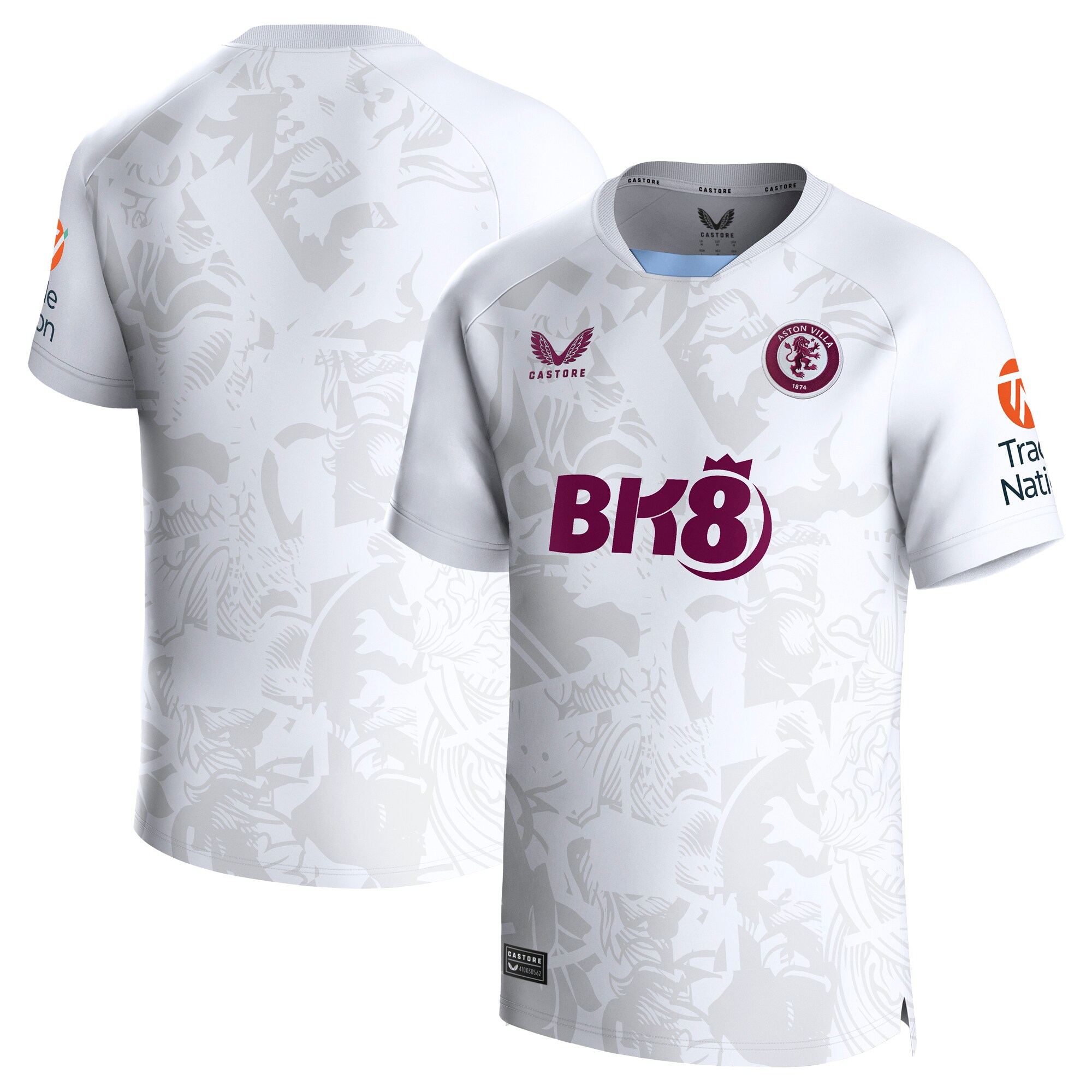 aston villa castore away shirt 2023-24 with custom printing Collection | Aston Villa Fan Shop