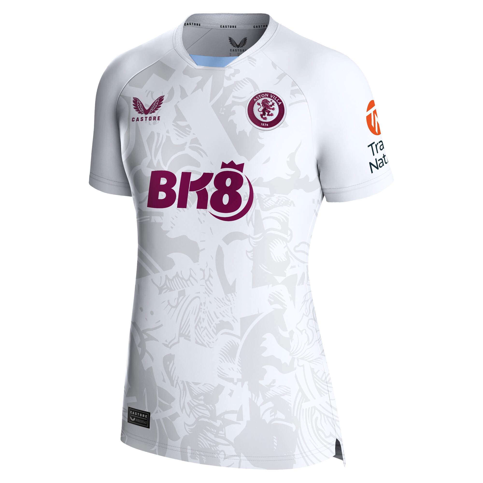 aston villa castore away shirt 2023-24 – womens with custom printing Collection | Aston Villa Fan Shop