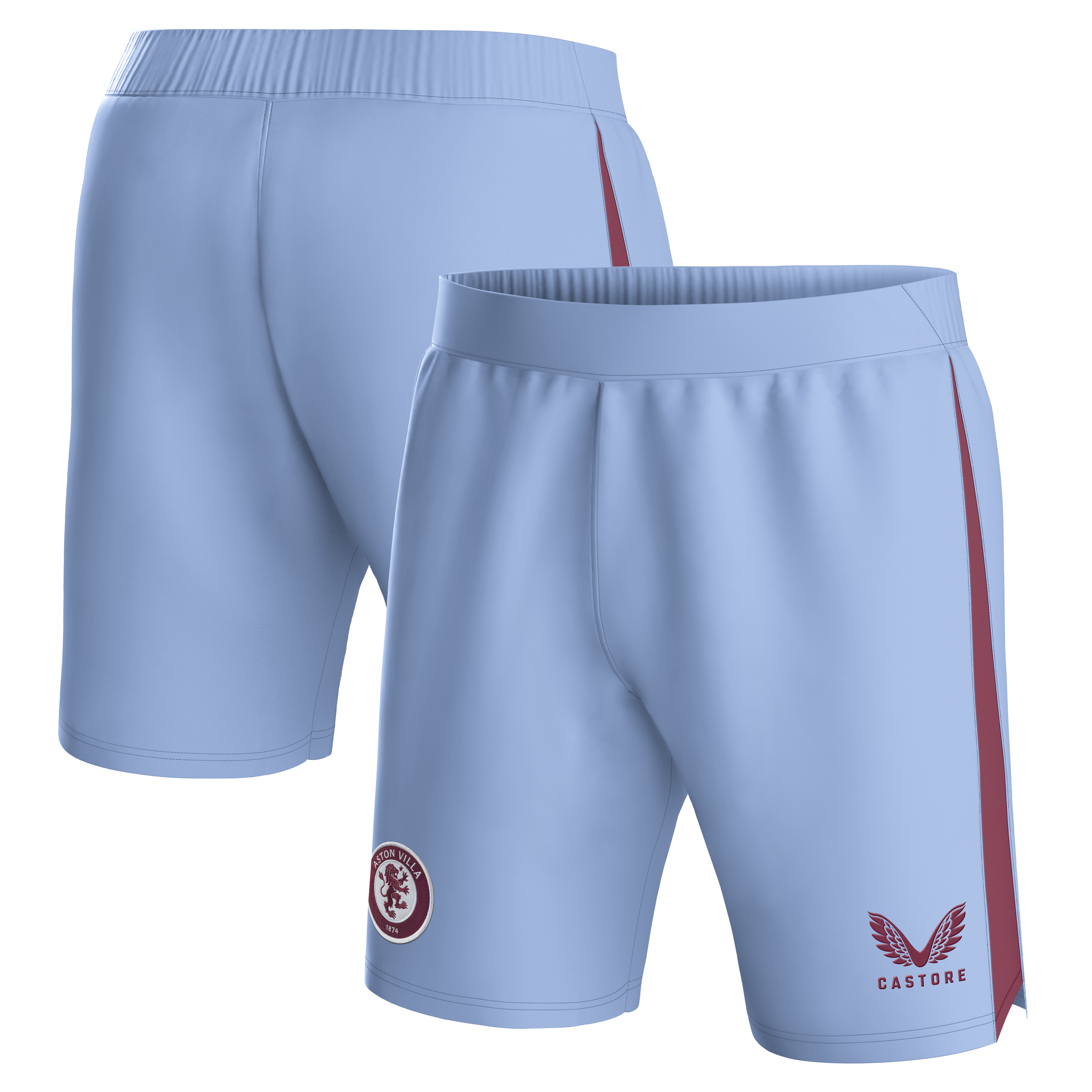 aston villa castore away shorts 2023-24 with custom printing Collection | Aston Villa Fan Shop