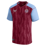 aston villa castore home shirt 2023-24 – kids with custom printing Collection | Aston Villa Fan Shop