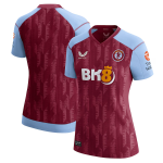 aston villa castore home shirt 2023-24 – womens with custom printing Collection | Aston Villa Fan Shop