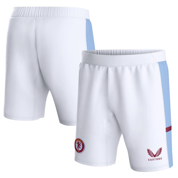 aston villa castore home shorts 2023-24 – kids with custom printing Collection | Aston Villa Fan Shop
