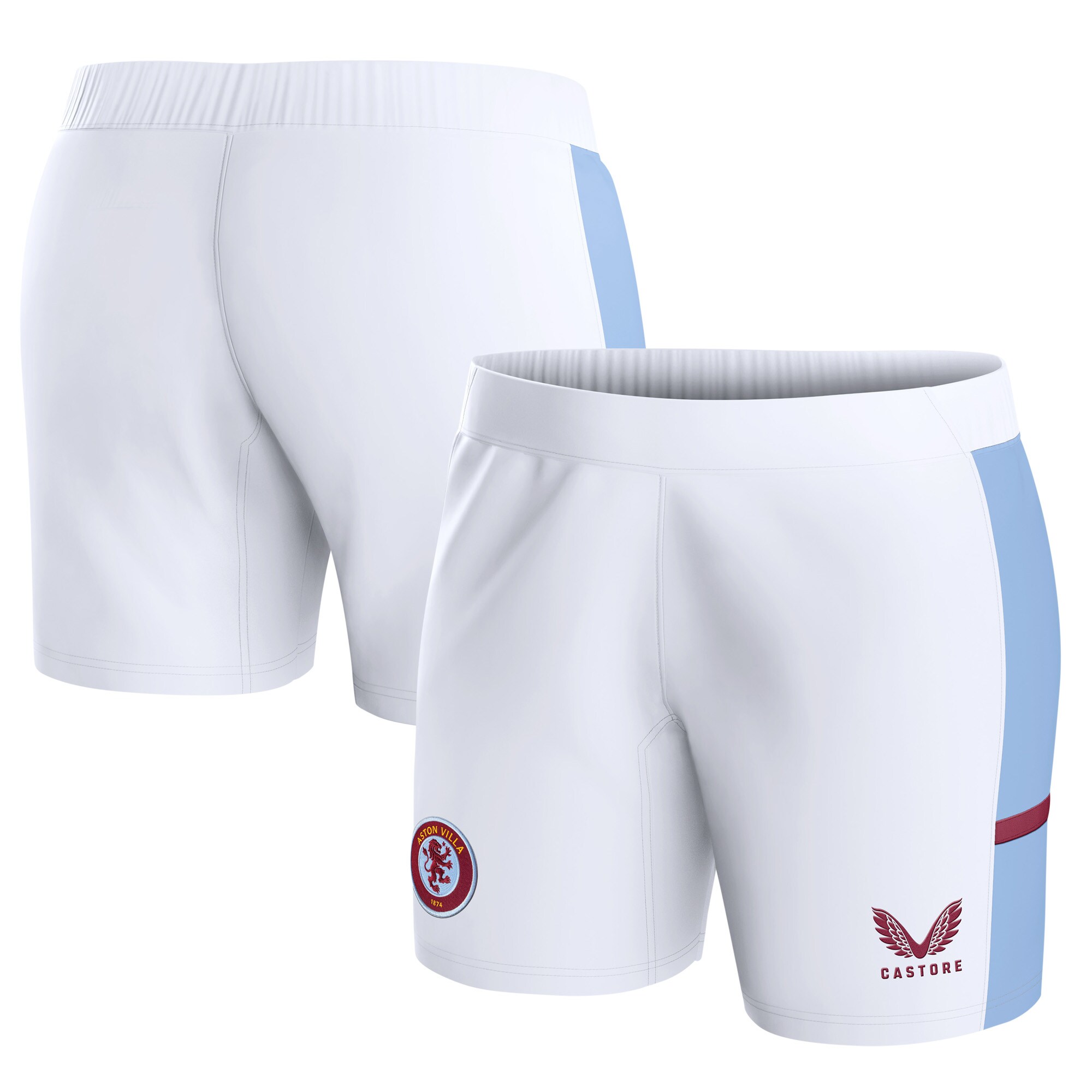 aston villa castore home shorts 2023-24 – womens Collection | Aston Villa Fan Shop