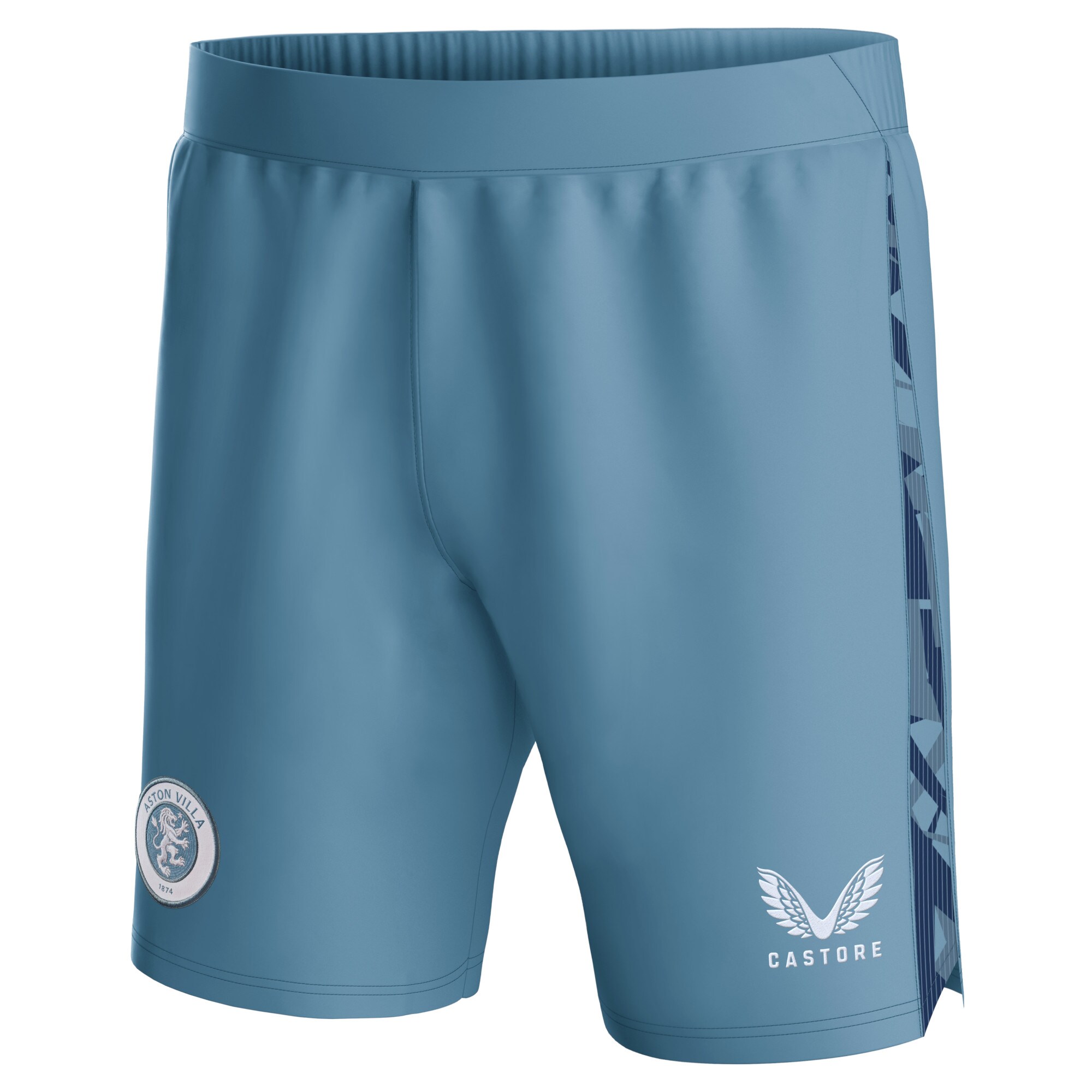 aston villa castore third shorts 2023-24 – kids with custom printing Collection | Aston Villa Fan Shop