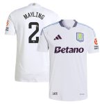 aston villa wsl adidas away authentic shirt 2024-25 with mayling 2 printing Collection | Aston Villa Fan Shop