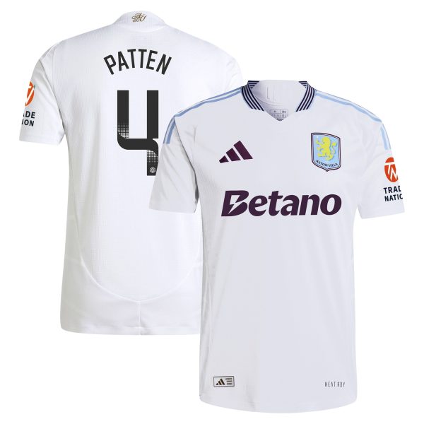 aston villa wsl adidas away authentic shirt 2024-25 with patten 4 printing Collection | Aston Villa Fan Shop