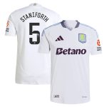 aston villa wsl adidas away authentic shirt 2024-25 with staniforth 5 printing Collection | Aston Villa Fan Shop
