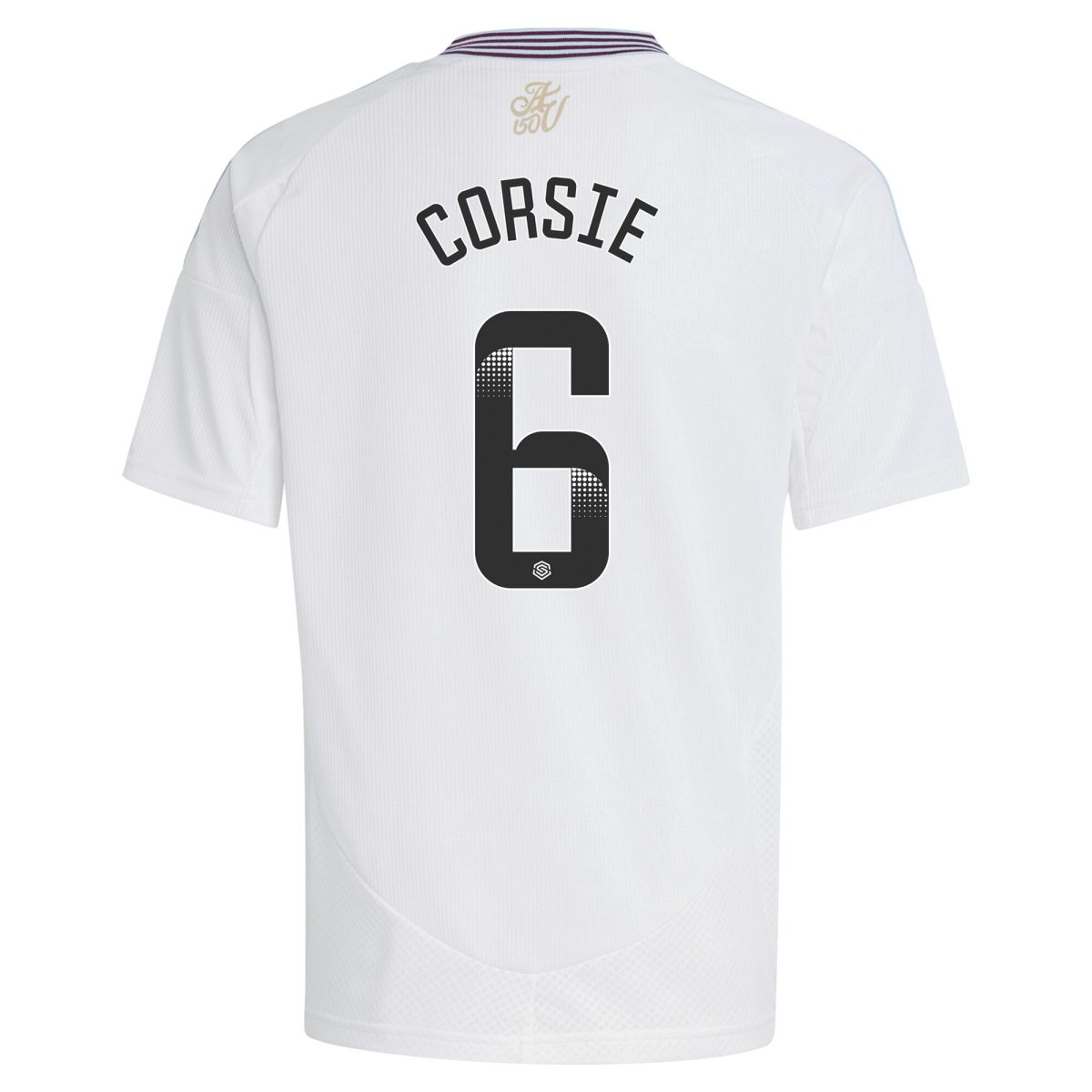 aston villa wsl adidas away shirt 2024-25 – kids with corsie 6 printing Collection | Aston Villa Fan Shop
