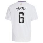 aston villa wsl adidas away shirt 2024-25 – kids with corsie 6 printing Collection | Aston Villa Fan Shop