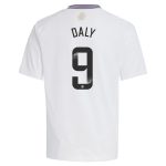 aston villa wsl adidas away shirt 2024-25 – kids with daly 9 printing Collection | Aston Villa Fan Shop
