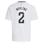 aston villa wsl adidas away shirt 2024-25 – kids with mayling 2 printing Collection | Aston Villa Fan Shop