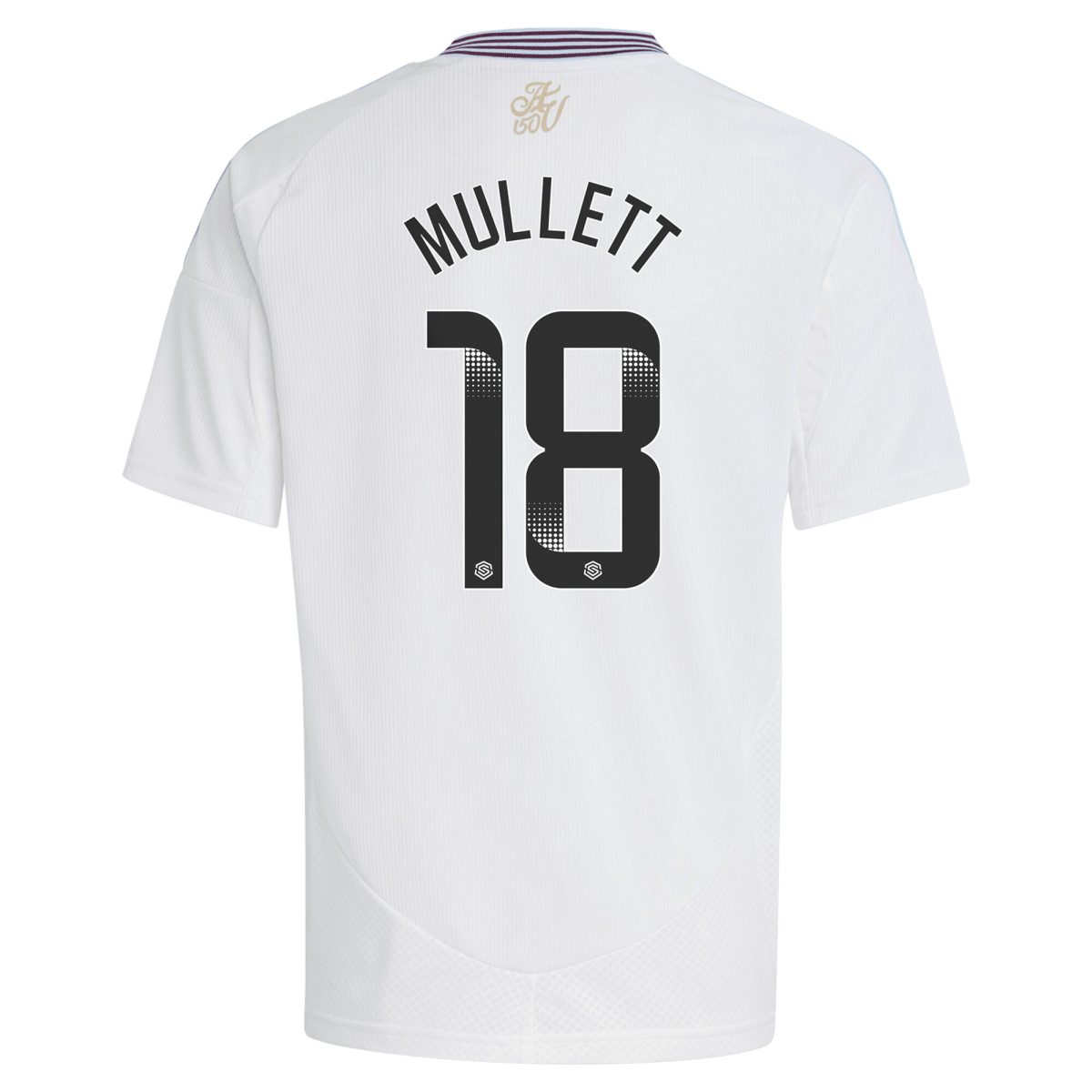 aston villa wsl adidas away shirt 2024-25 – kids with mullett 18 printing Collection | Aston Villa Fan Shop